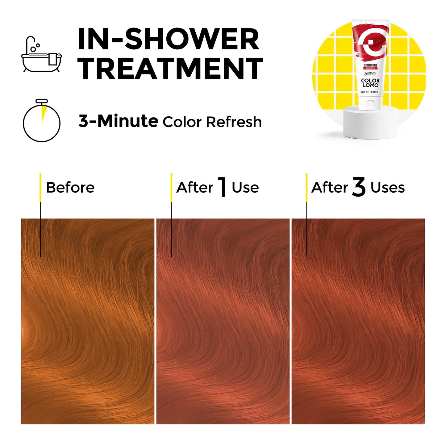 COLORLOMO Color Depositing Conditioner for Bleached Hair, Semi Permanent Hair Color Conditioner with Shea Butter & Almond Oil, Hydrates & Refreshes Beauty and Personal Care COLORLOMO