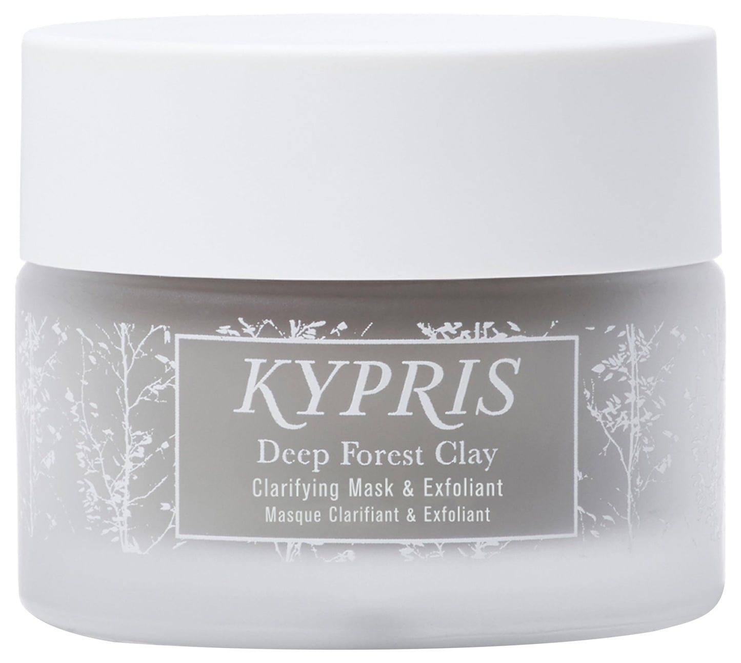 KYPRIS, Deep Forest Clay Clarifying Exfoliation Mask, Physical & Acid Exfoliation, Clarifying Clay & Soothing Botanicals (1.55 fl oz / 46 ml) Beauty & Personal Care KYPRIS