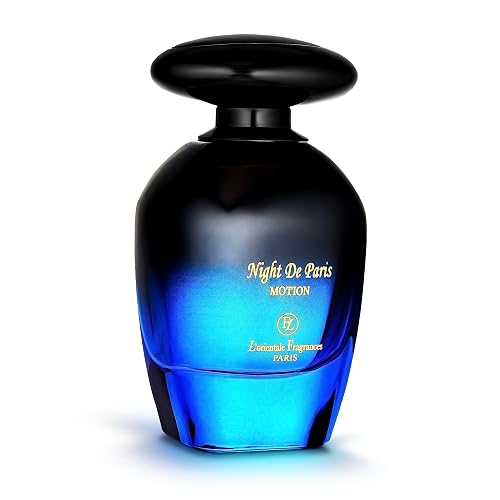 L'Orientale Fragrances Night De Paris in Motion 100ml / 3.3oz - Oil-Based Perfumes for Women & Men, Unisex Amber Vanilla Eau de Parfum w/Bergamot - Beauty & Personal Care LOrientale Fragrances