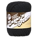 Sugar'N Cream Yarn - Solids-Black Beauty & Personal Care Spinrite