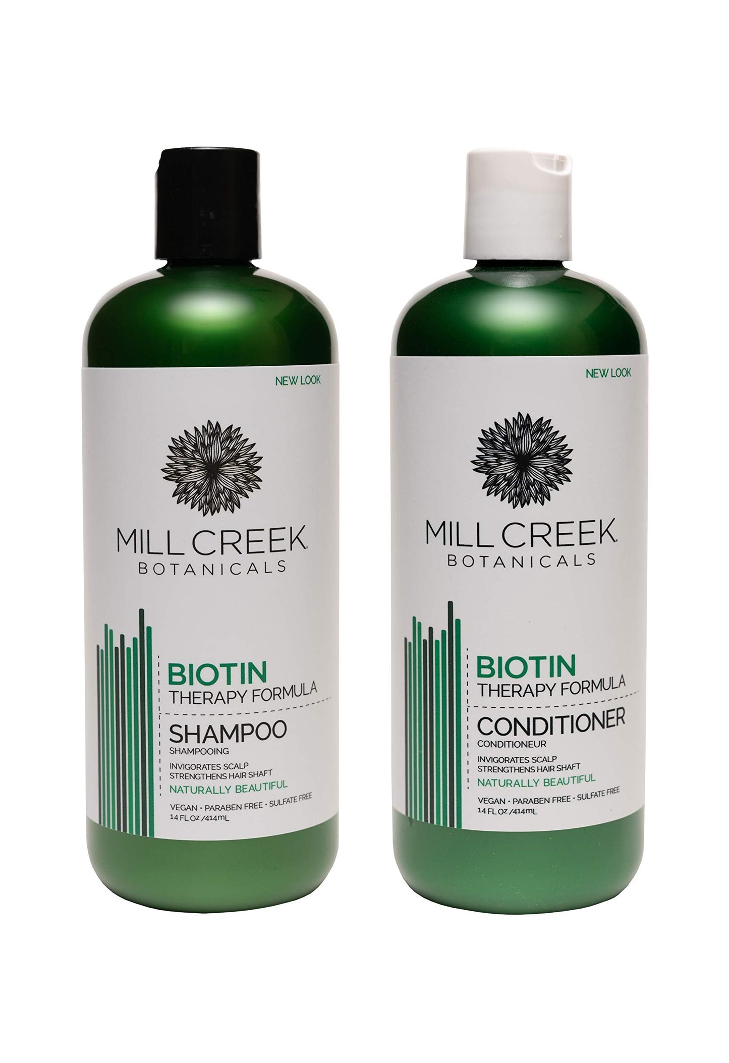 Mill Creek Botanicals Biotin Shampoo and Conditioner Hair Growth Bundle Beauty & Personal Care Mill Creek
