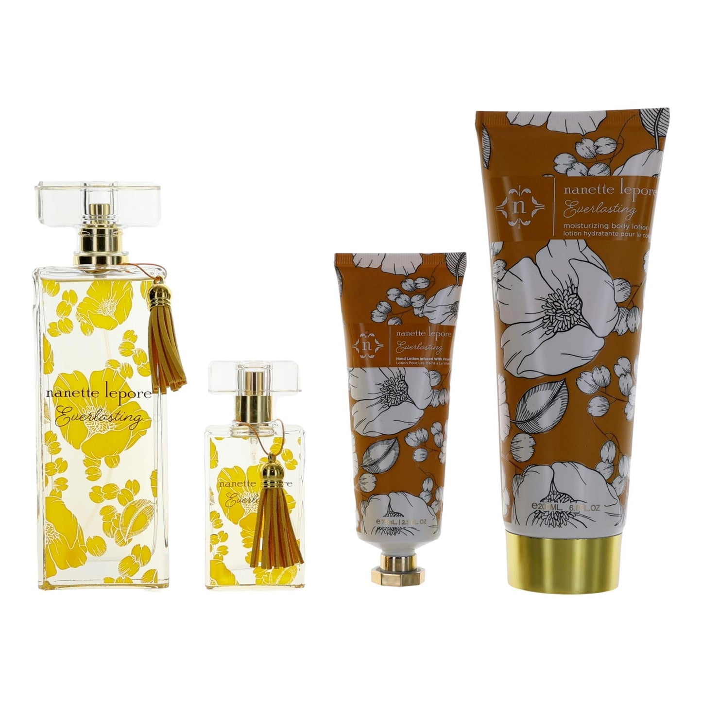 Everlasting by Nanette Lepore 4 Piece Gift Set Eau de Parfum, 3.4 fl. oz. for Women Beauty & Personal Care Nanette Lepore
