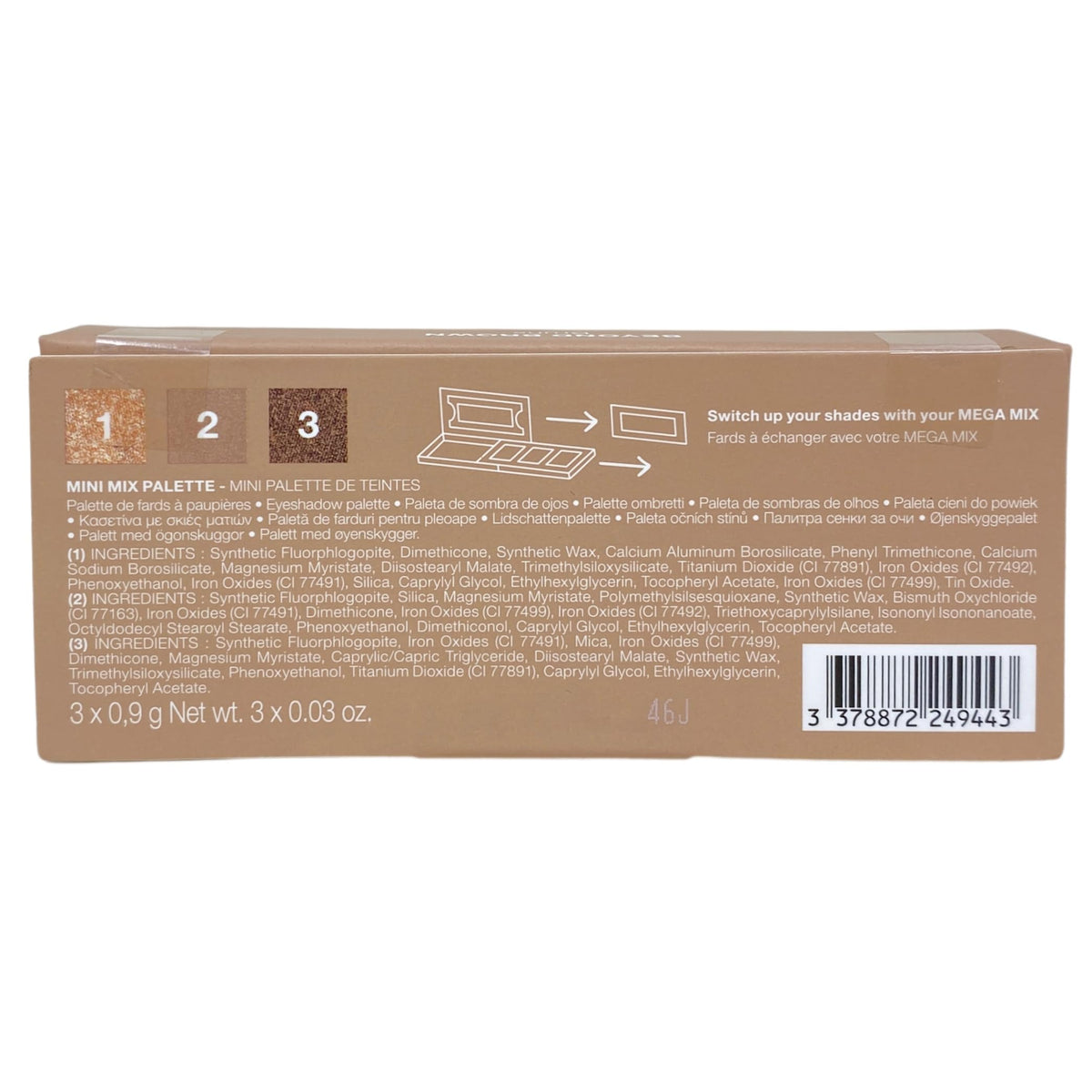 SEPHORA Collection Mini Mix Eyeshadow Palette - Beyond Brown