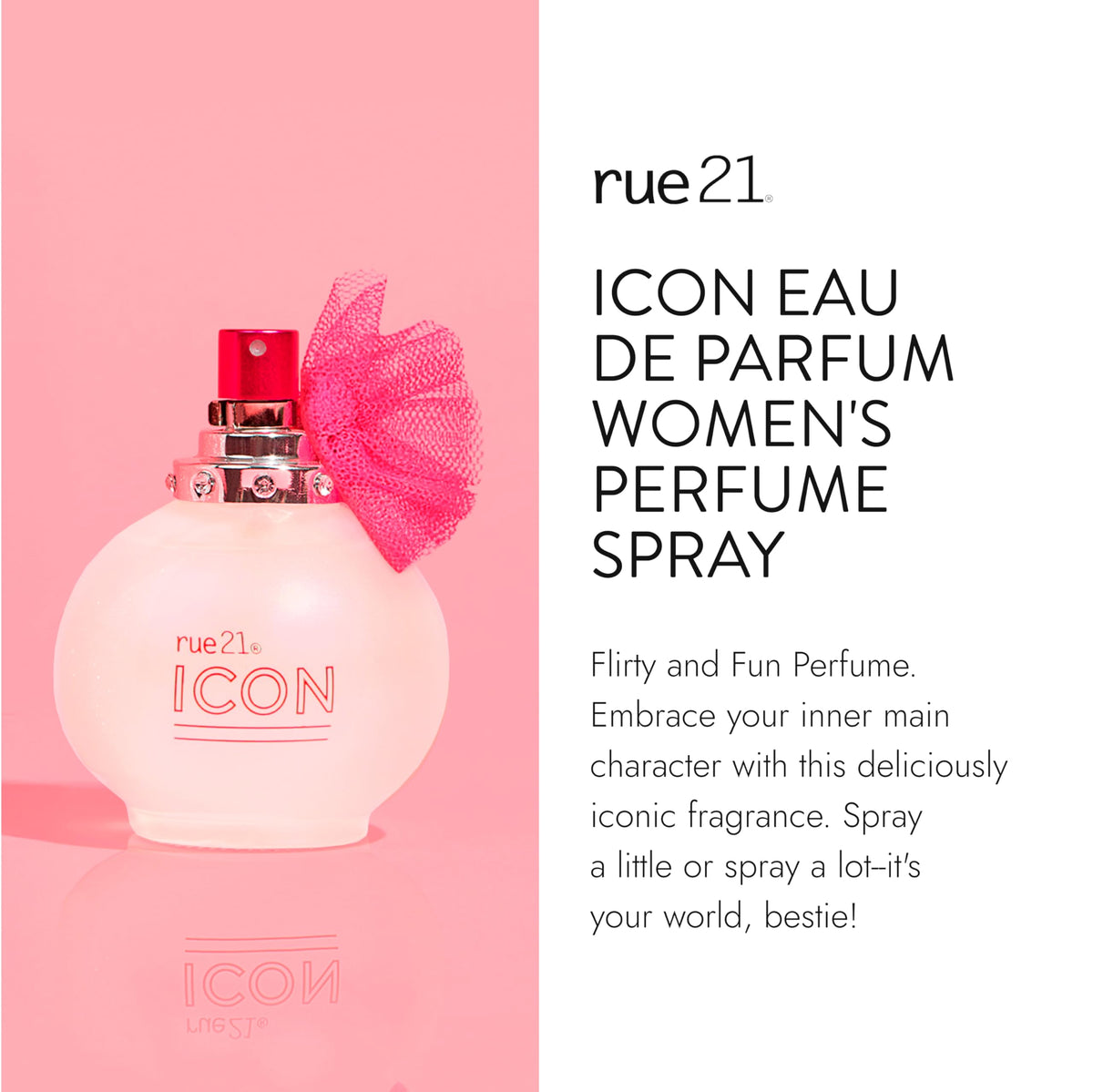 Rue 21 Icon Eau De Parfum Women's Perfume Spray - 1.7 fl oz (50 ml) Beauty & Personal Care Rue 21