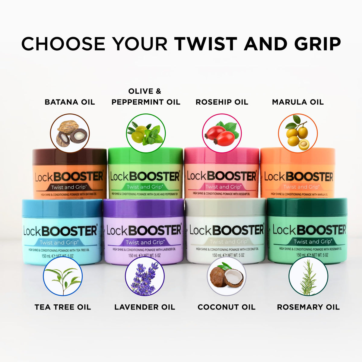Style Factor Lock BOOSTER Twist & Grip Braid Gel (10.1 Oz.) with Olive and Peppermint Oil - Strong Hold, Flake-Free, Frizz-Free Hair Braiding Gel Beauty & Personal Care Style Factor