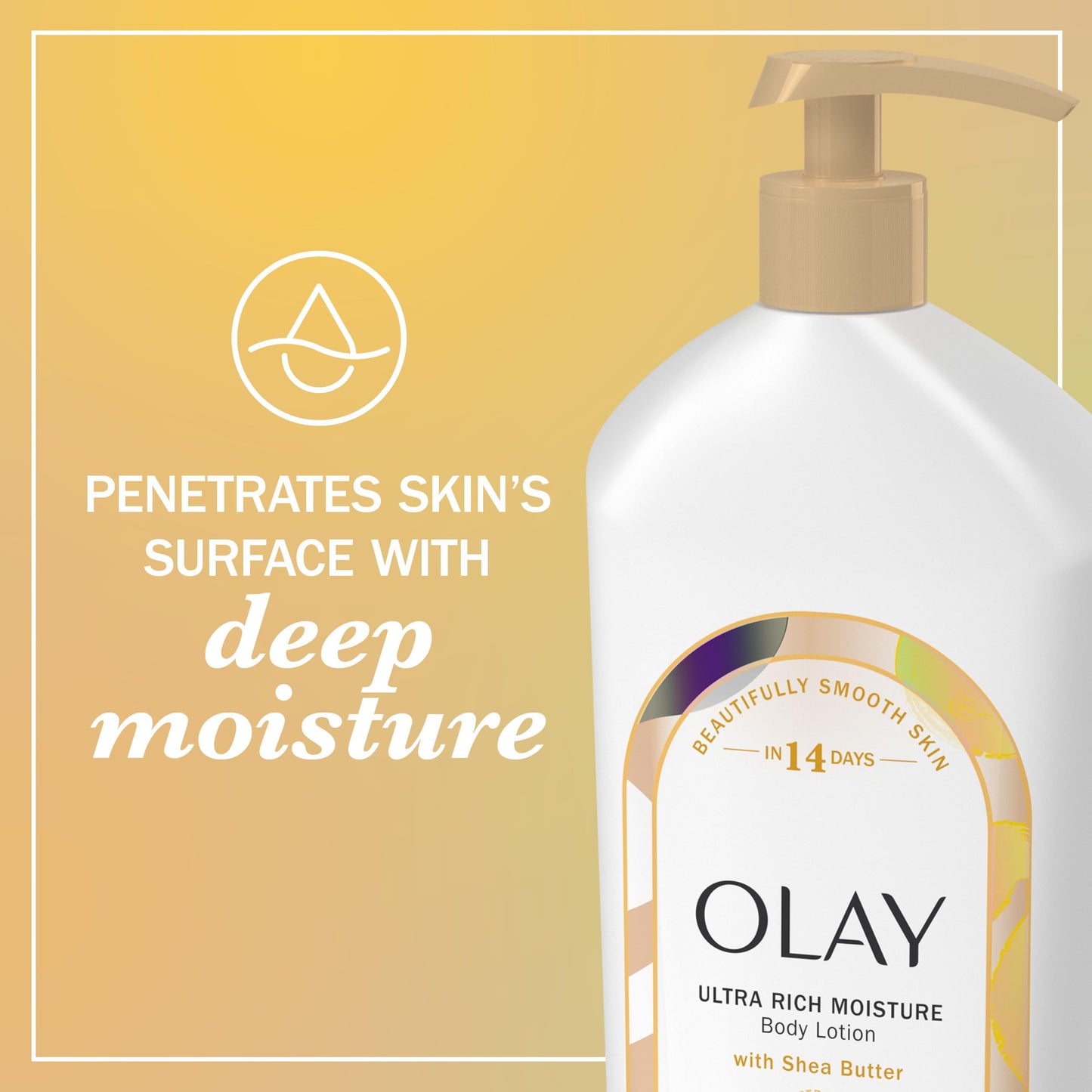 Olay Body Lotion for Women, Ultra Rich Moisture, 24hr Moisturizing & Deep Hydration, Absorbs Instantly, Penetrating Vitamin B3 Complex, For All Skin Beauty & Personal Care Olay
