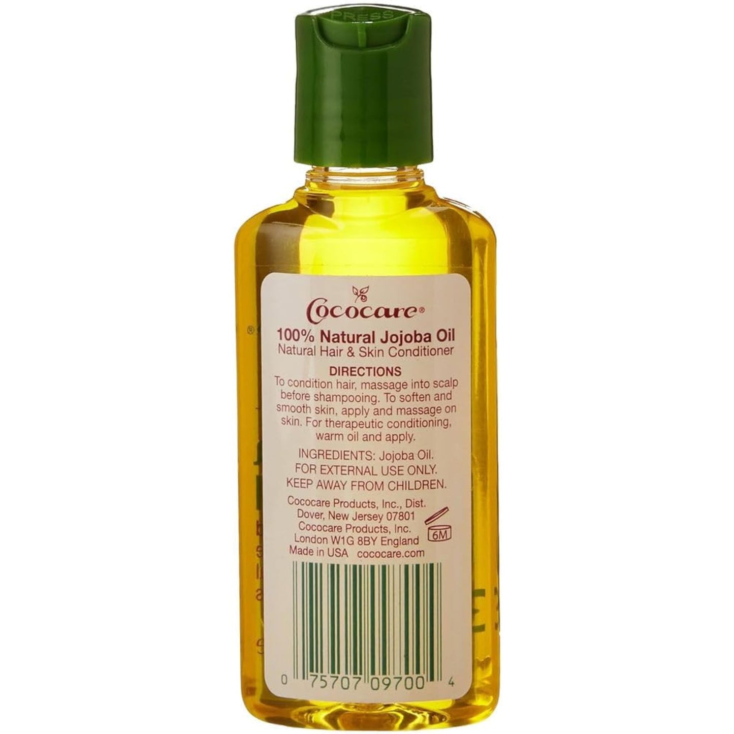 Cococare All Natural 100% Jojoba Oil, 2 Ounce (Pack of 6) Beauty & Personal Care COCOCARE