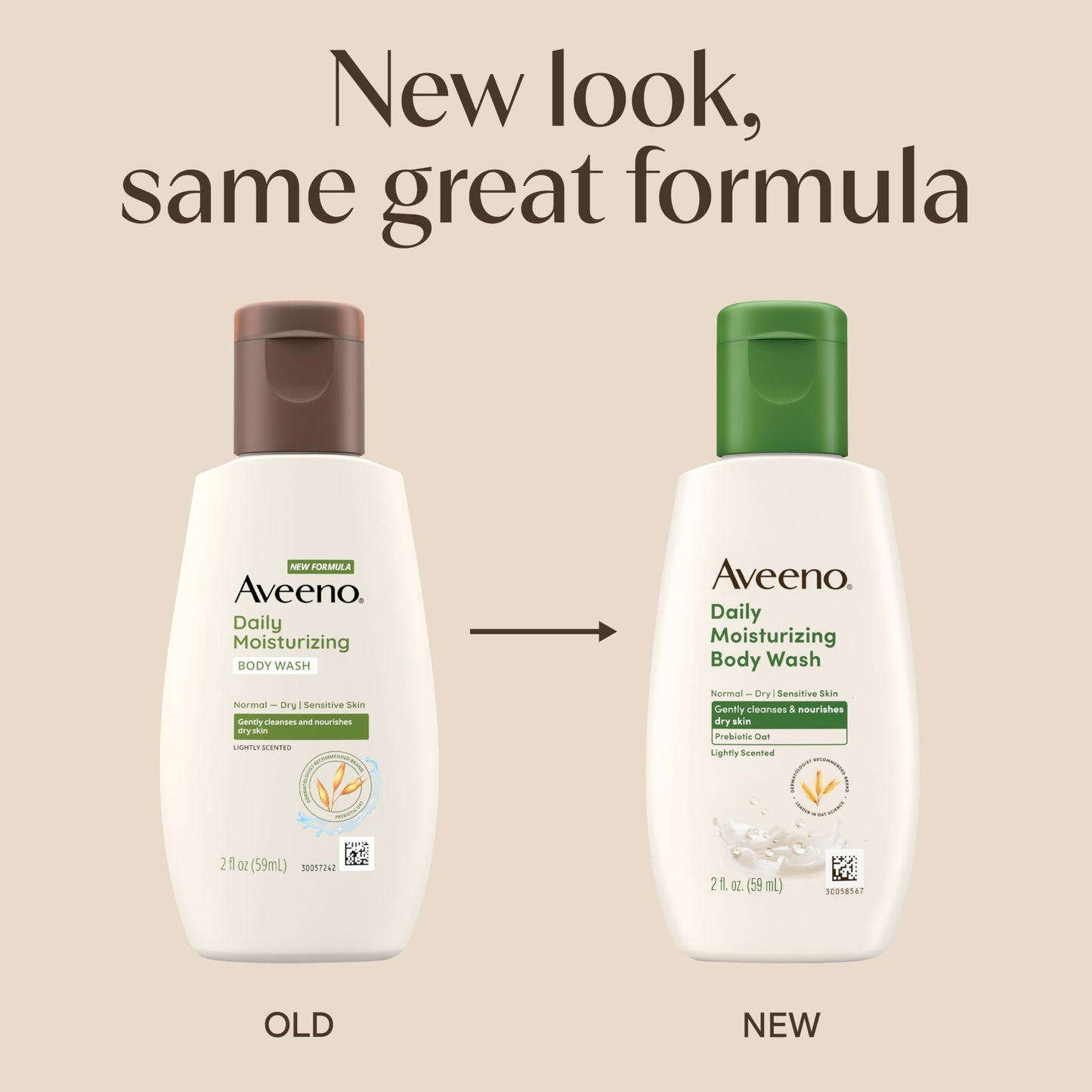 Aveeno Daily Moisturizing Body Wash for Dry & Sensitive Skin + Prebiotic Oat, Shower Body Wash Gently Cleanses & Nourishes Dry Skin, Lightly Scented Beauty and Personal Care Aveeno