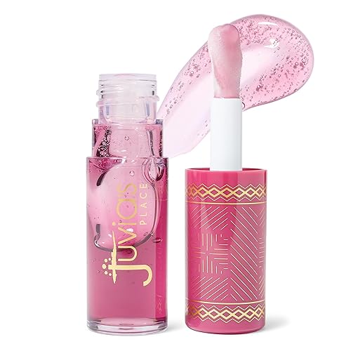 Juvia's Place Magic Lip Oil - Black Cherry - Smooth, Hydrating w/Vitamin E for Soft, Glossy, Juicy Lips - Infused with Fruit Extracts - Tinted Beauty & Personal Care Juvia's Place