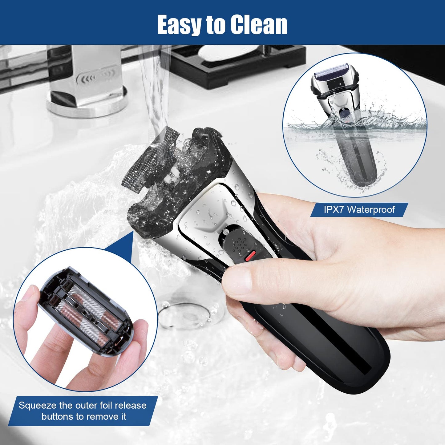 Electric Foil for Men Beauty and Personal Care OWNSUN