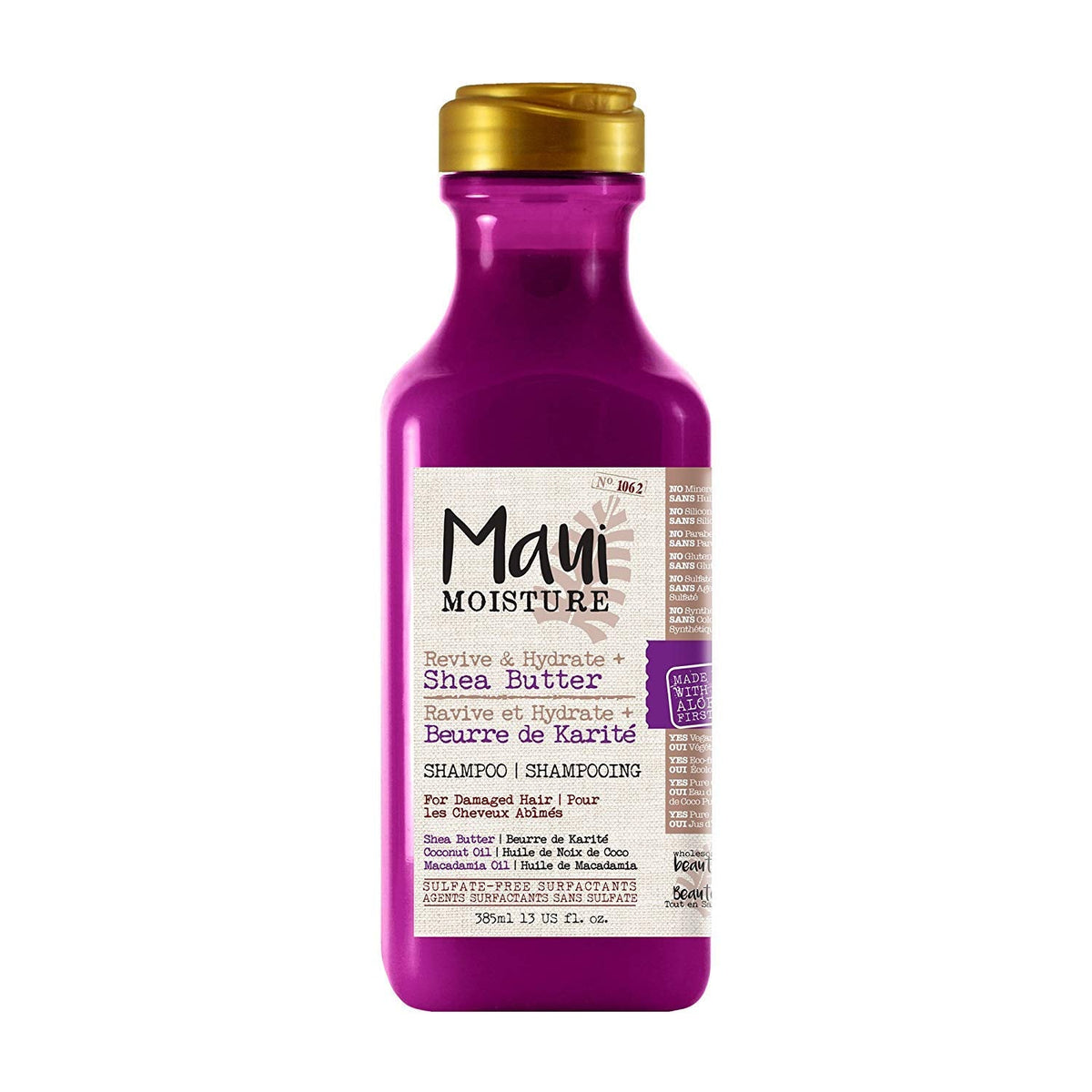 Maui Moisture Heal & Hydrate + Shea Butter Shampoo 13 Ounce Beauty & Personal Care Maui Moisture