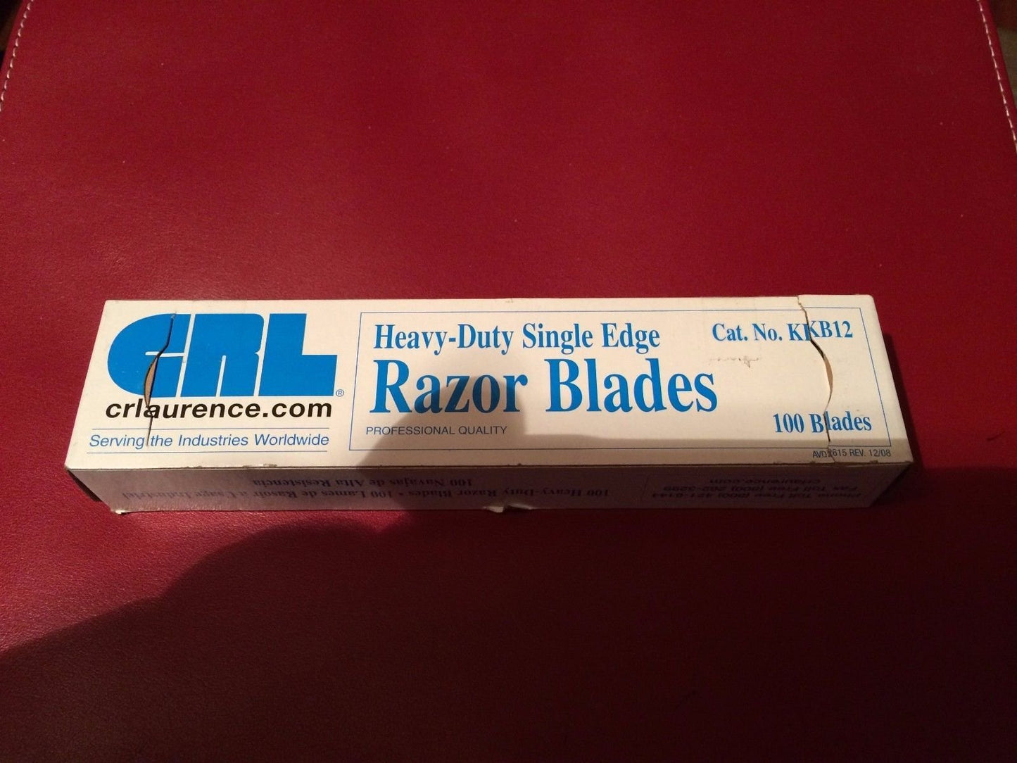 CRL .012 Heavy Duty Single Edge Razor Blades 500 Count Beauty and Personal Care CRL