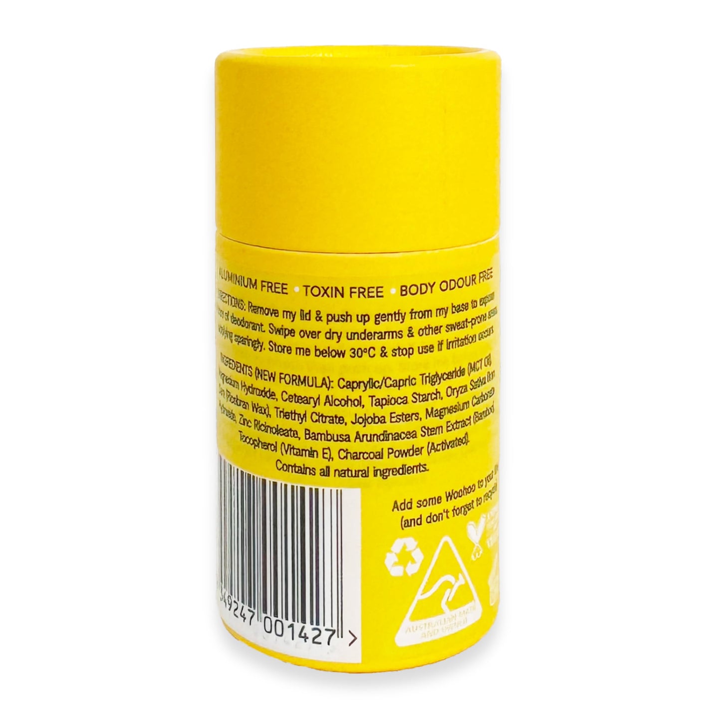 Woohoo! Body All-Natural Deodorant Paste (Mellow, 2.1 oz Eco Tube) Beauty and Personal Care Woohoo Body
