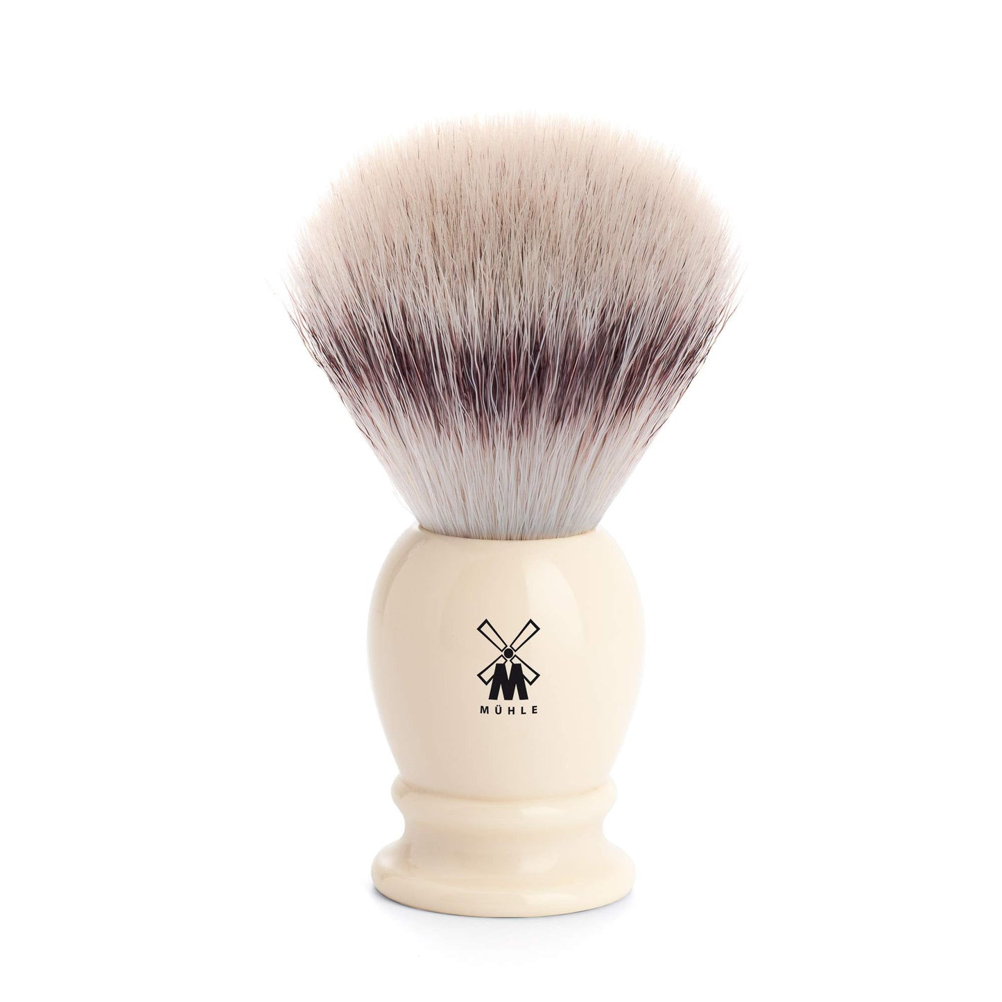 MÜHLE Classic Large Faux Ivory Silvertip Fiber Shaving Brush - Synthetic Luxury Shave Brush for Men, Rich Lather Beauty and Personal Care MÜHLE