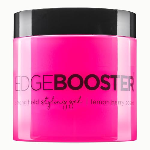 Style Factor EDGE BOOSTER® Strong Hold Styling Gel | Alcohol-Free Hair Gel with Camellia Sinensis Seed Oil for Curly, Wavy & Sleek Styles | Frizz Beauty & Personal Care Style Factor