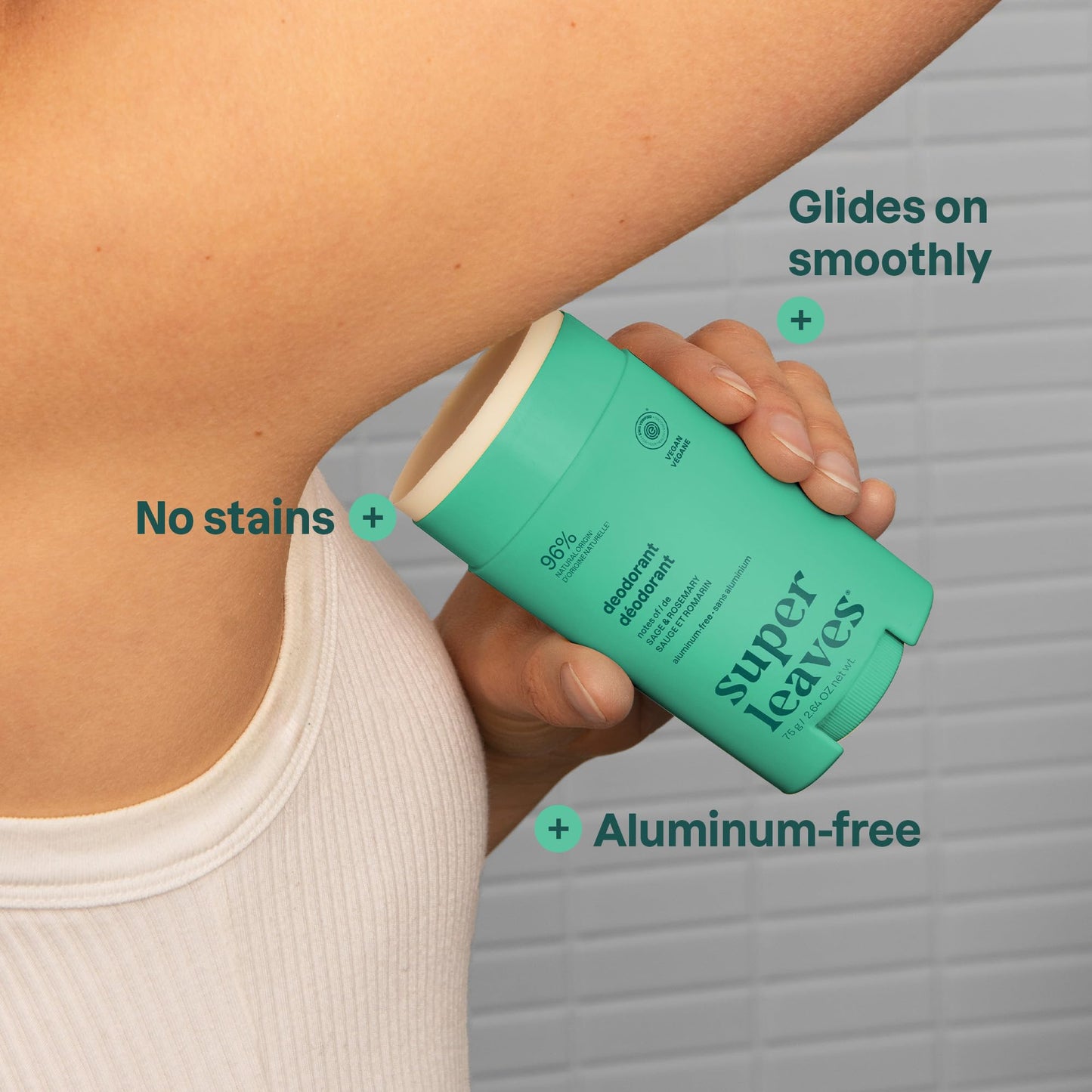 ATTITUDE Aluminum Free Deodorant, Natural Origin Ingredients, EWG Verified, Odor Control With Baking Soda, Twist & Glide, Dermatologically Tested Beauty and Personal Care ATTITUDE