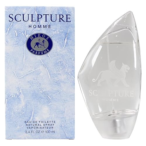 Sculpture Homme by Nikos 3.3oz 100ml EDT Spray Beauty & Personal Care Nikos