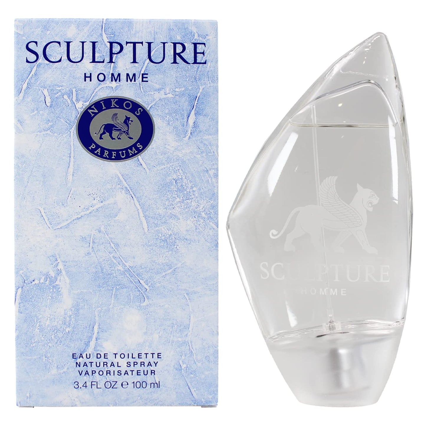 Sculpture Homme by Nikos 3.3oz 100ml EDT Spray Beauty & Personal Care Nikos