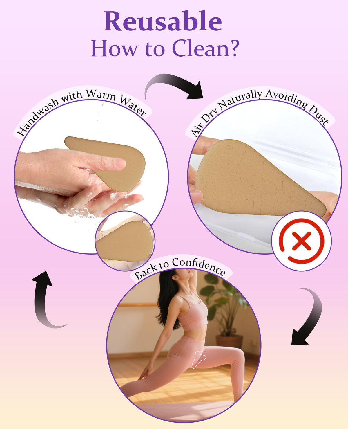 Camel Concealer, Reusable Seamless Camel Hider, Anti Cover Silicone Insert, Invisible Frontal Wedgie Cover, Traceless Underwear Guard