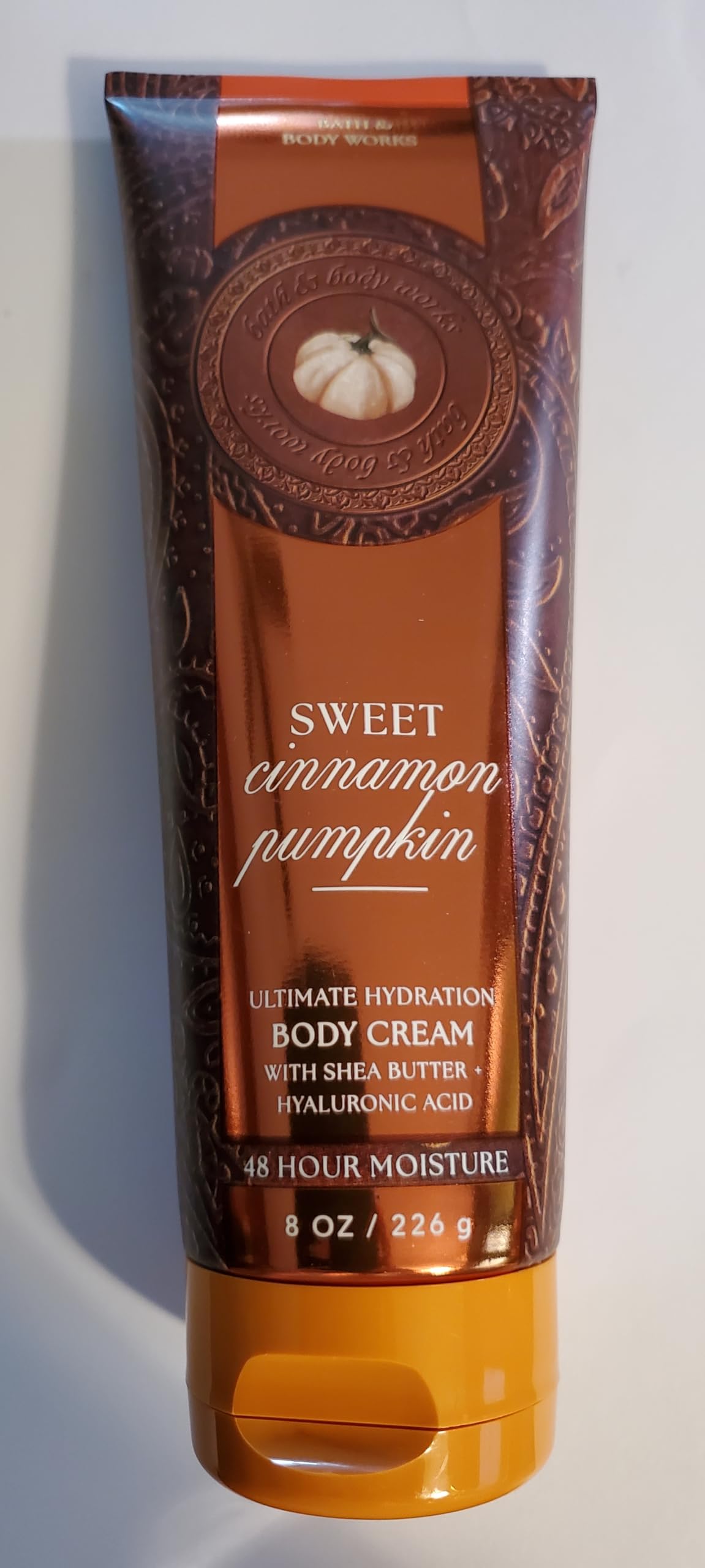 Bath & Body Works Sweet Cinnamon Pumpkin Ultimate Hydration Body Cream 8 Ounces Pack of 2 Beauty & Personal Care Bath & Body Works