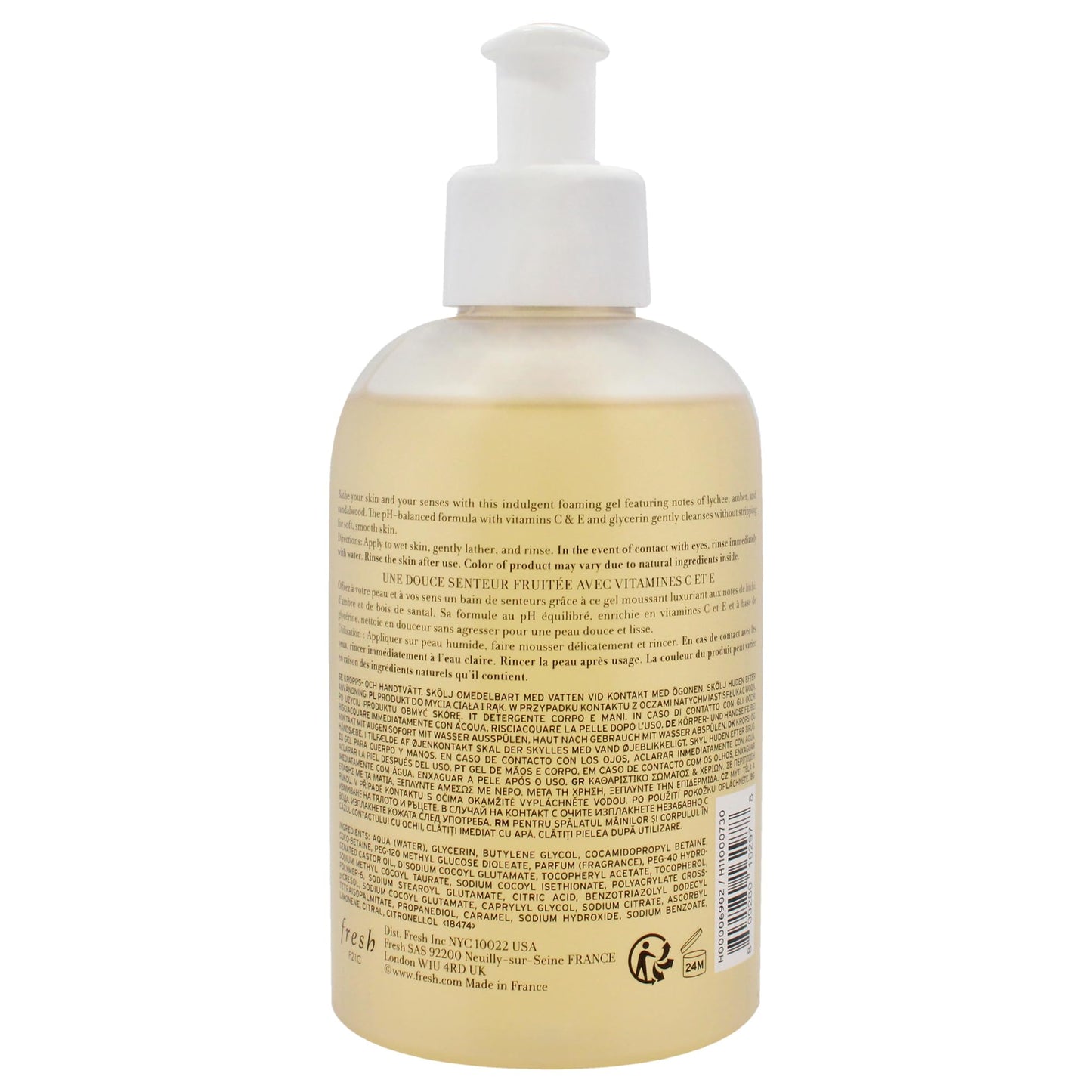 Sugar Lychee by Fresh for Women - 10 oz Body Wash Beauty & Personal Care Fresh