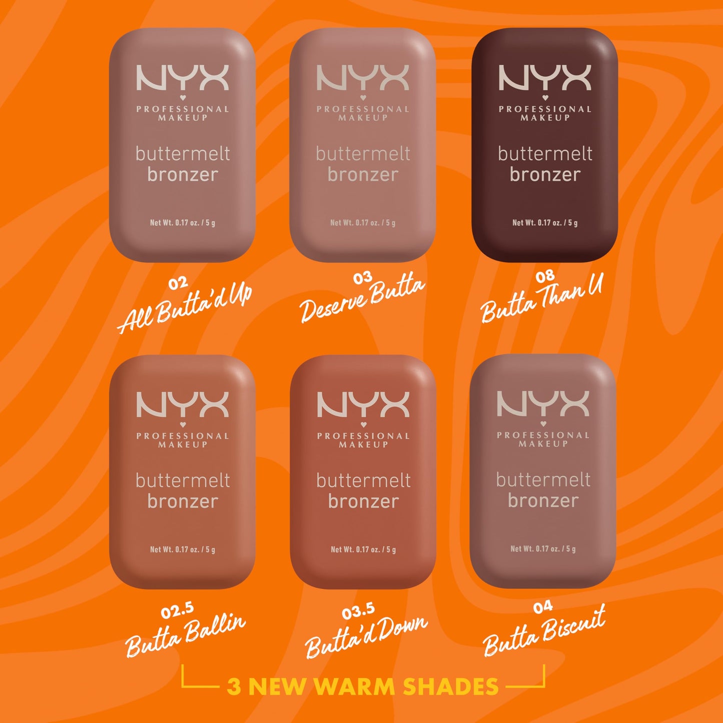 NYX PROFESSIONAL MAKEUP Matte Buttermelt Bronzer, Longwear Face Makeup with Up to 12 Hours of Wear, Vegan Formula - Butta Biscuit (Medium Rosy Warm) Beauty & Personal Care NYX PROFESSIONAL MAKEUP