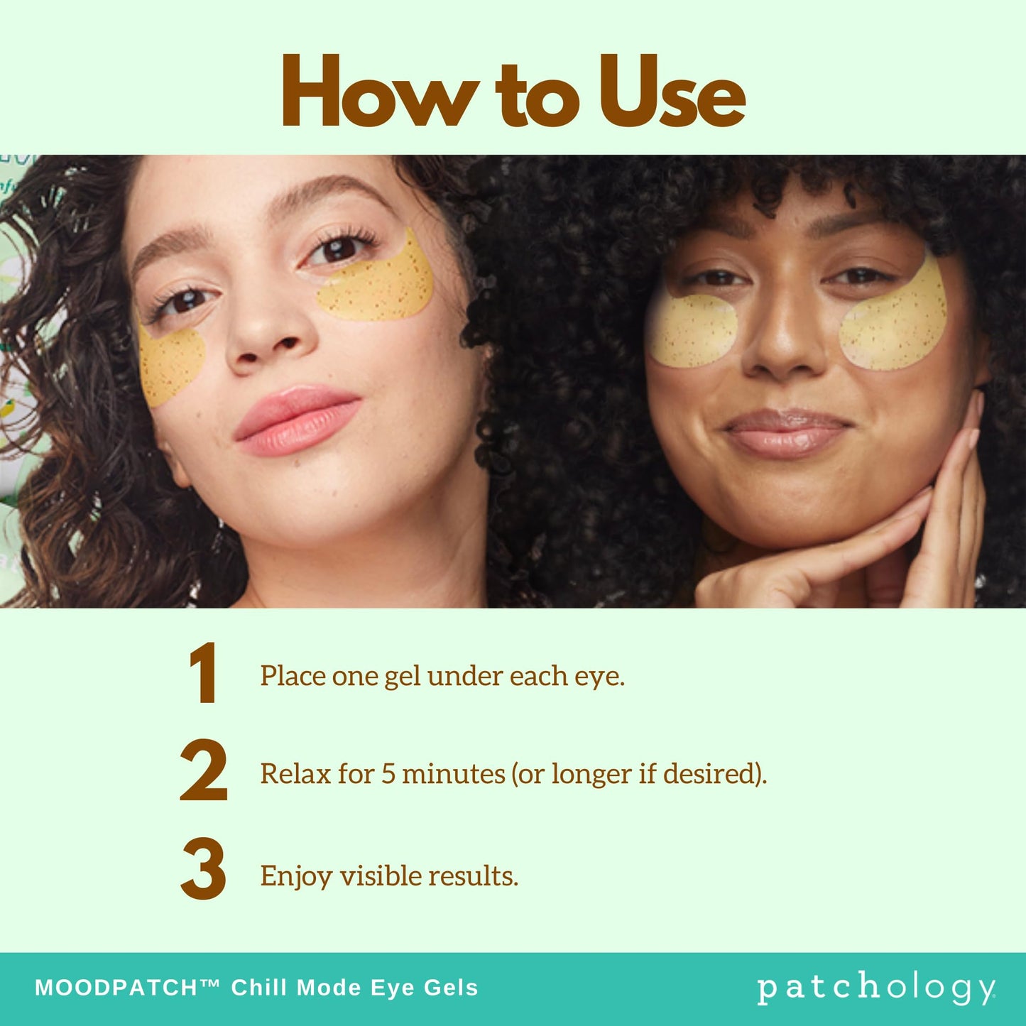 Patchology Chill Mode Under Eye Patches - Soothing, Oil-Infused Gel Eye Masks for Puffy Eyes and Dark Circles Treatment - Ideal for Hydration Beauty & Personal Care Patchology