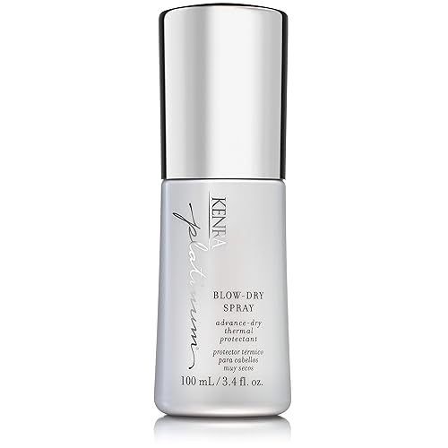 Kenra Platinum Blow-Dry Spray | Time-Saving Heat Protectant | Detangles, Smooths, and Softens | Eliminates Frizz & Resists Humidity | Medium To Coarse Beauty & Personal Care Kenra