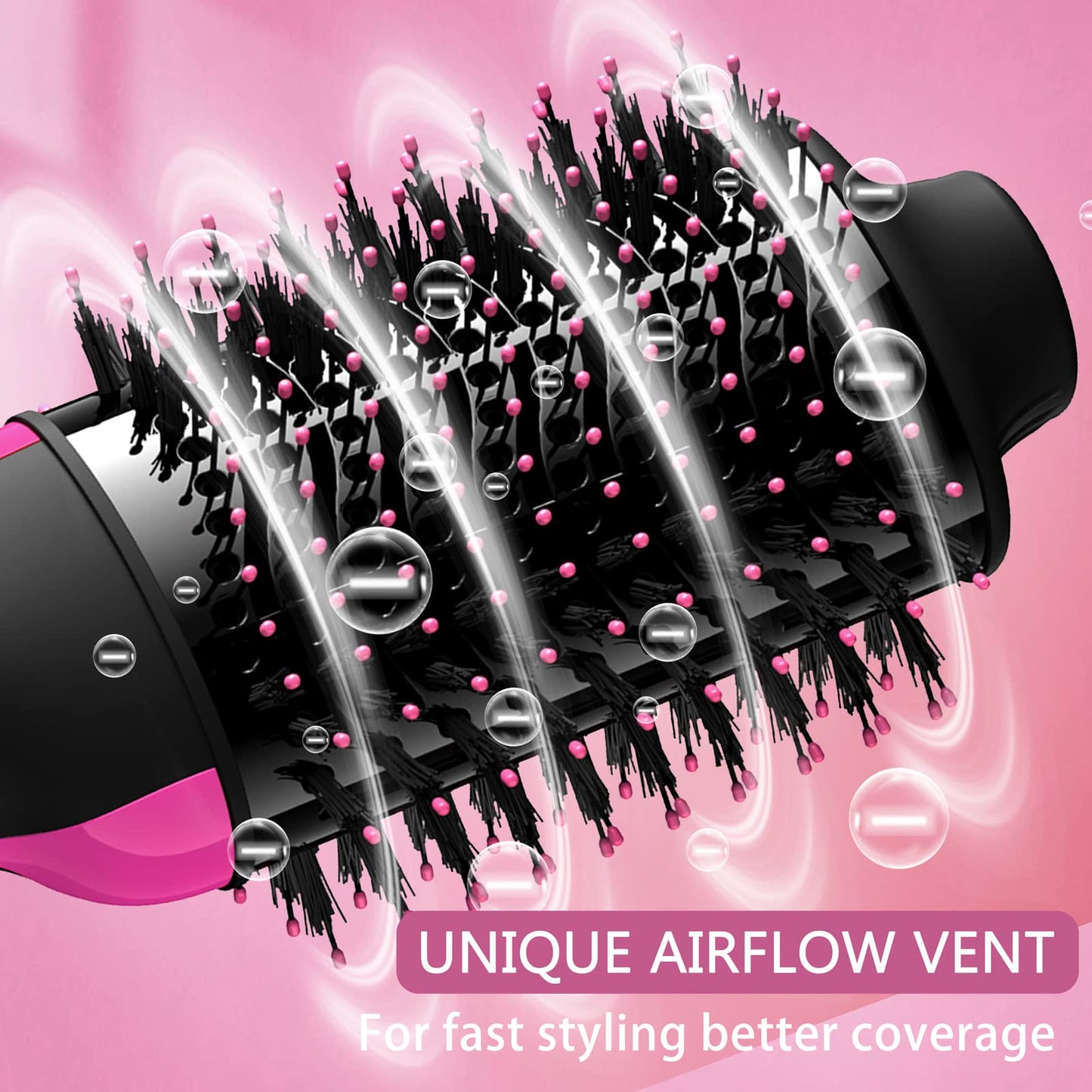 Aopant Hair Dryer Brush Blow Dryer in One, 4 in 1 Styling Tools Blow Dryer with Ceramic Oval Barrel, Hair Dryer and Styler Volumizer, Hot Air Beauty & Personal Care Aopant