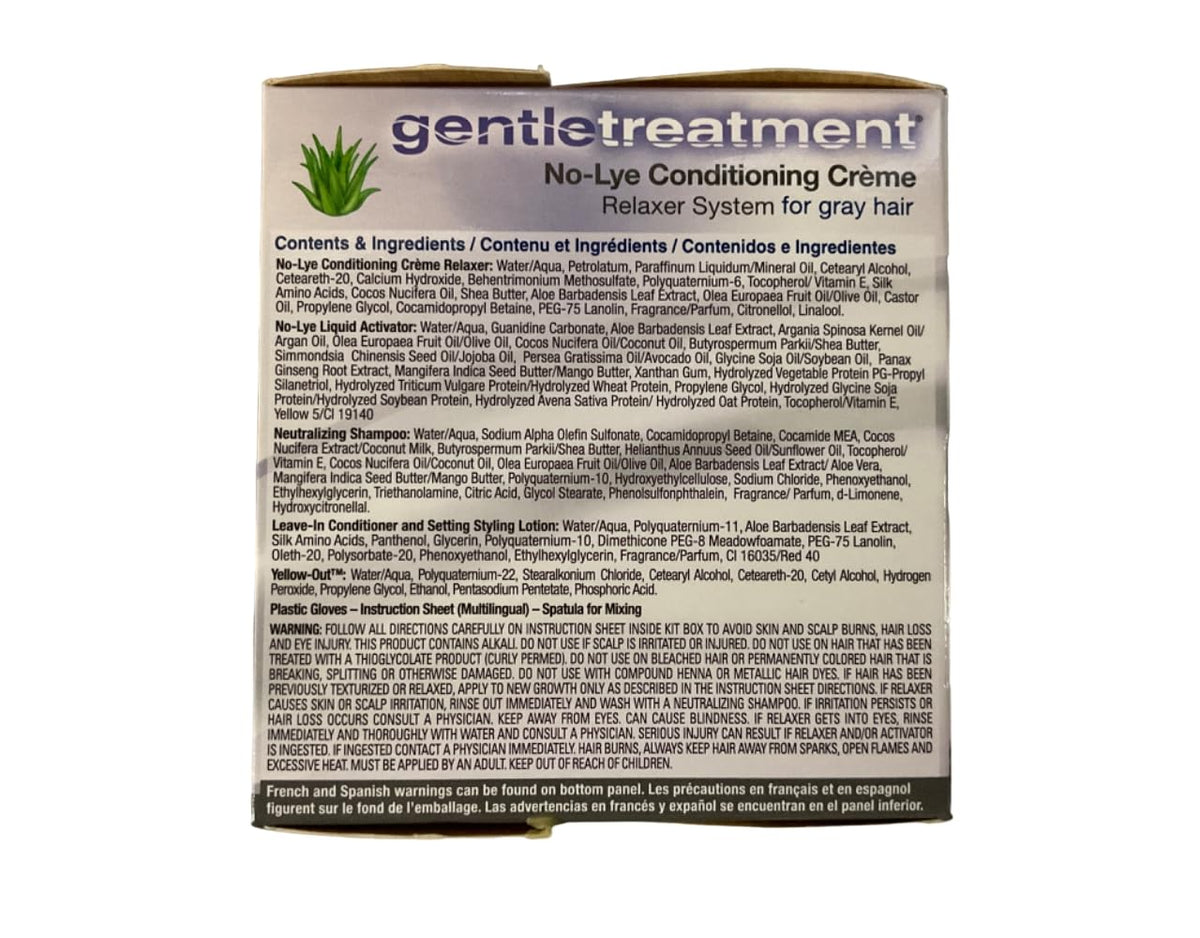 3 set- Gentle Treatment Relaxer for Grey No-lye Kit, 1count