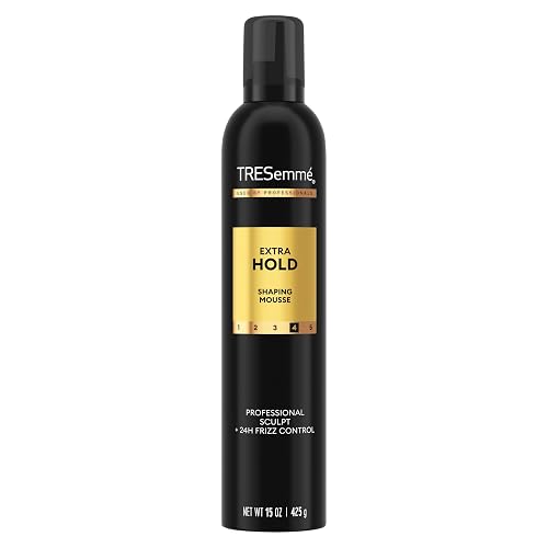 TRESemmé Extra Hold Volumizing Mousse For 24H Touchable Hold & Volume with Pro Lock Tech 15 oz Beauty & Personal Care TRESemmé