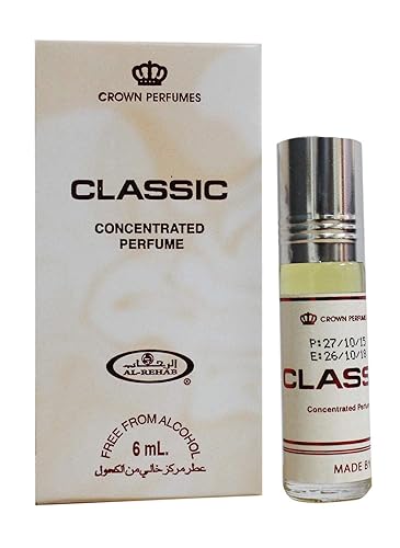 Classic - 6ml (.2oz) Roll-on Perfume Oil by AlRehab (Box of 6) Beauty & Personal Care Al-Rehab