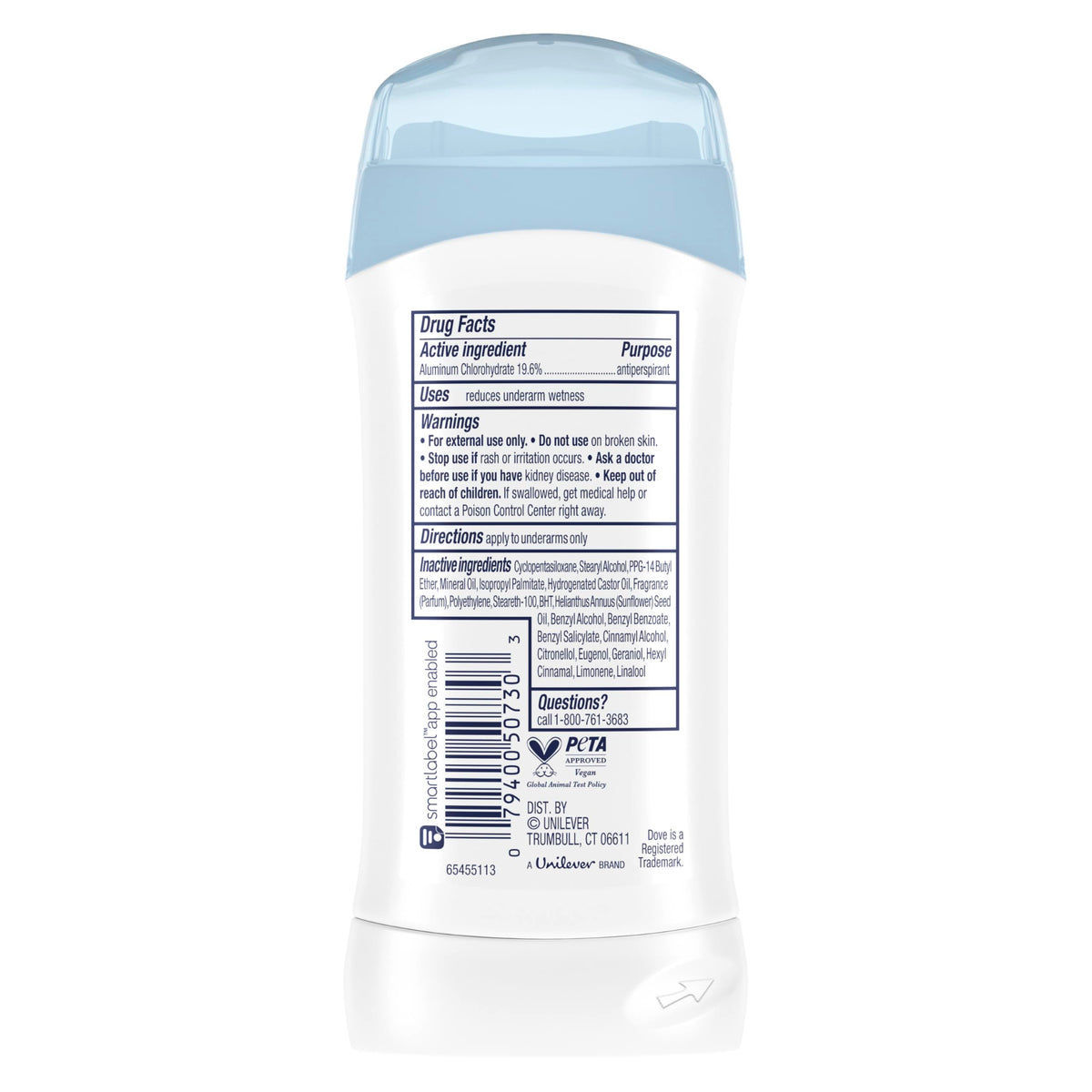 Dove Antiperspirant Deodorant, Original Clean, 2.6 oz Beauty and Personal Care Dove
