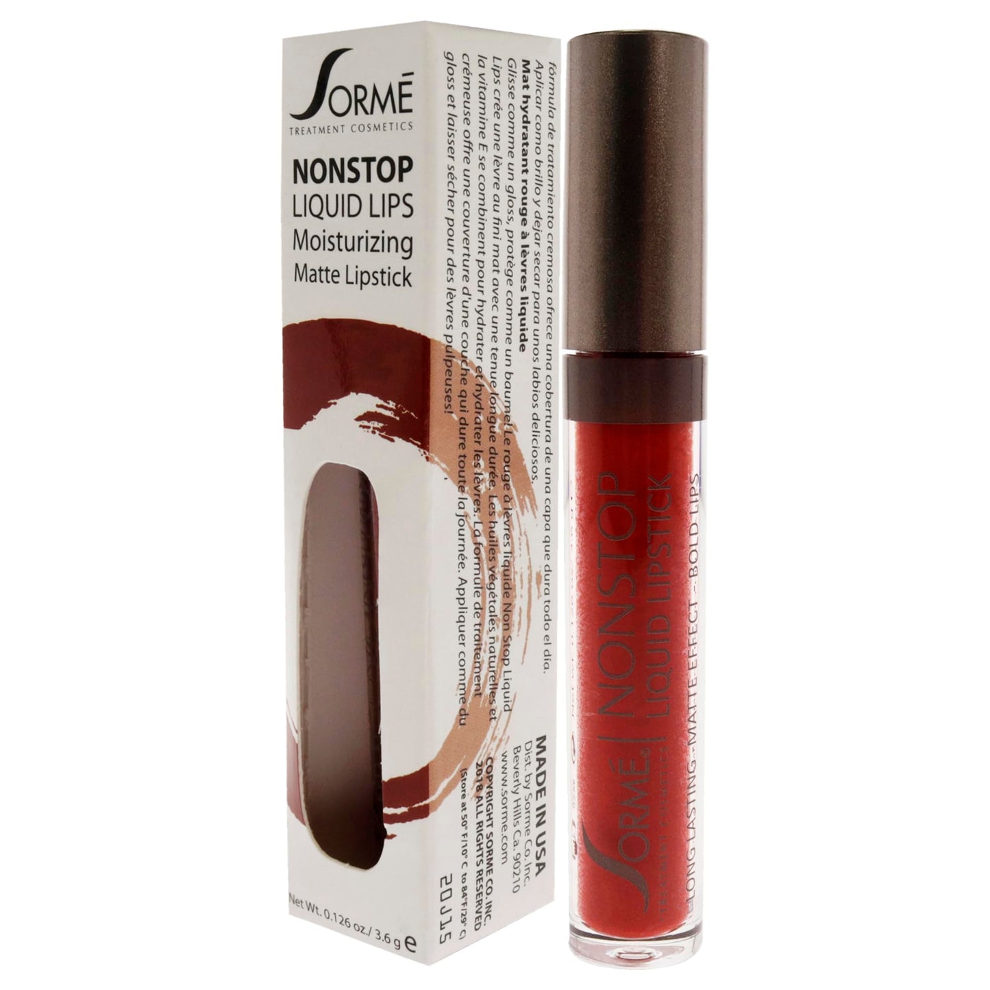 Sorme Cosmetics Nonstop Liquid Lipstick, OMG Beauty & Personal Care SORMÉ