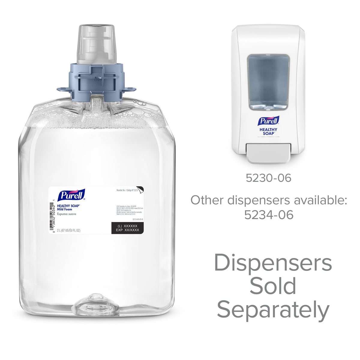 Purell FMX-20 Healthy Soap Foam Refill, 2ct x 2000 mL - 5213-02