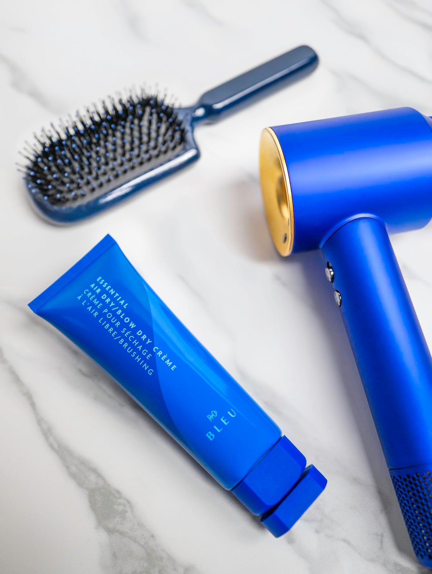 R+Co BLEU Essential Air Dry Blow Dry Crème - Lightweight Heat Protectant Styling Cream for Frizz Control, Hydration & Shine - Smooths & Detangles Beauty & Personal Care R+Co