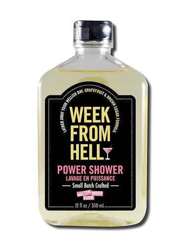 Walton Wood Farm All in One 2-in-1 Body Wash & Shampoo, 12 Oz (Week from Hell), Nourishing Formula with Aloe Vera, Jojoba Oil, and Vitamin B5 Beauty & Personal Care Walton Wood Farm