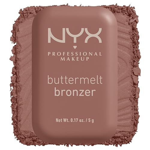 NYX PROFESSIONAL MAKEUP Matte Buttermelt Bronzer, Longwear Face Makeup with Up to 12 Hours of Wear, Vegan Formula - Butta Biscuit (Medium Rosy Warm) Beauty & Personal Care NYX PROFESSIONAL MAKEUP