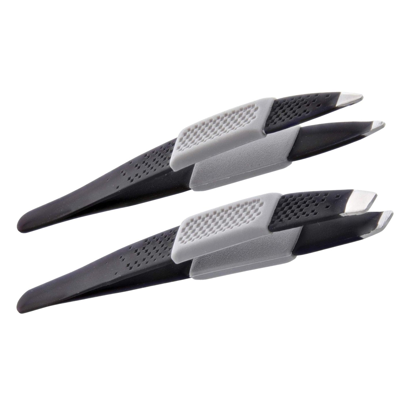 Barbasol Non Slip Stainless Steel Tweezer (2 Pack) - Slanted and Pointed Beauty and Personal Care Barbasol