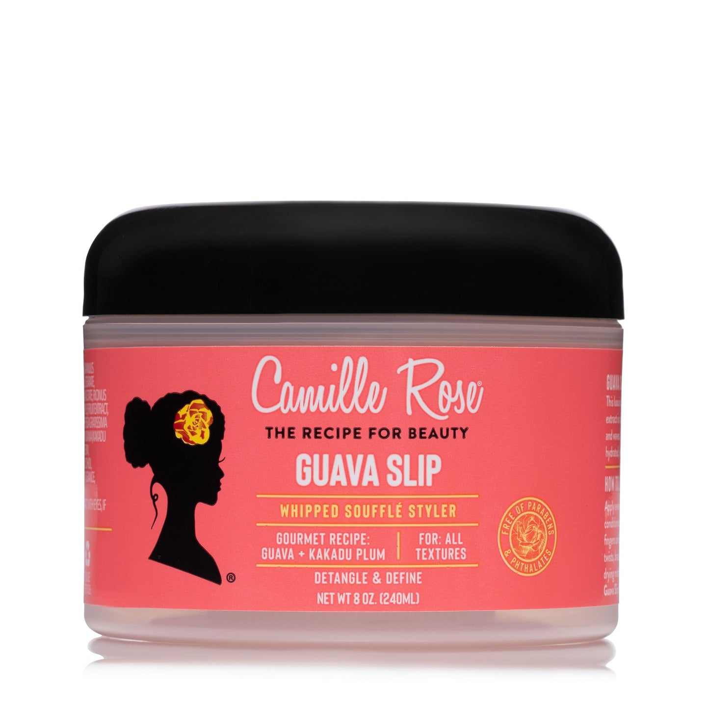 Camille Rose Guava Whipped Hair Styling Cream, with Kakadu Plum & Shea Butter to Detangle, Control Frizz & Define Strands, for All Hair Textures, 8 oz Beauty & Personal Care Camille Rose