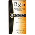 Bigen Permanent Powder Hair Color 48 Dark Chestnut 1 ea (Pack of 7) Beauty & Personal Care Bigen