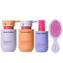 Evereden Kids Shampoo, Conditioner & Detangling Spray Set | Dermatologist-Tested, Plant Protein Peptides & Argan Oil | Gentle, No Silicones, Sulfate Beauty & Personal Care Evereden