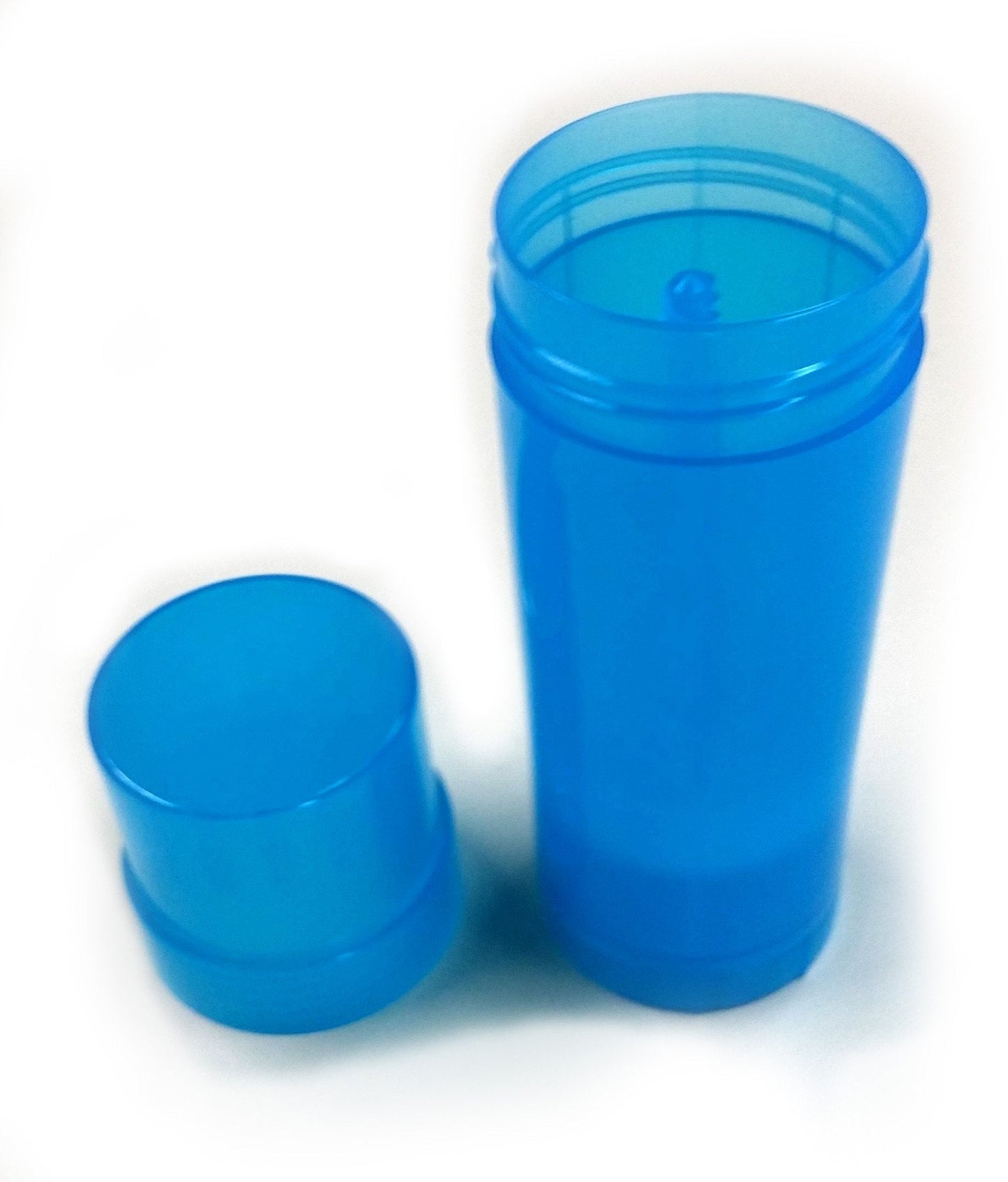 (24) Empty Clear Plastic Deodorant Containers - 2.2 Oz Cylinders (Black) Beauty and Personal Care Ozone Layer Deodorant