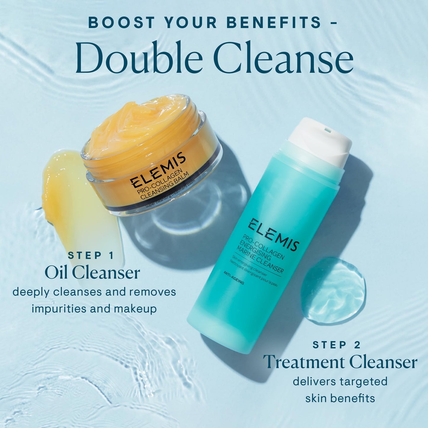ELEMIS Pro-Collagen Energising Marine Cleanser 150ml - Anti-Aging Gel Face Wash To Purify, Energize & Refresh Skin with Magnesium & Zinc Beauty & Personal Care ELEMIS