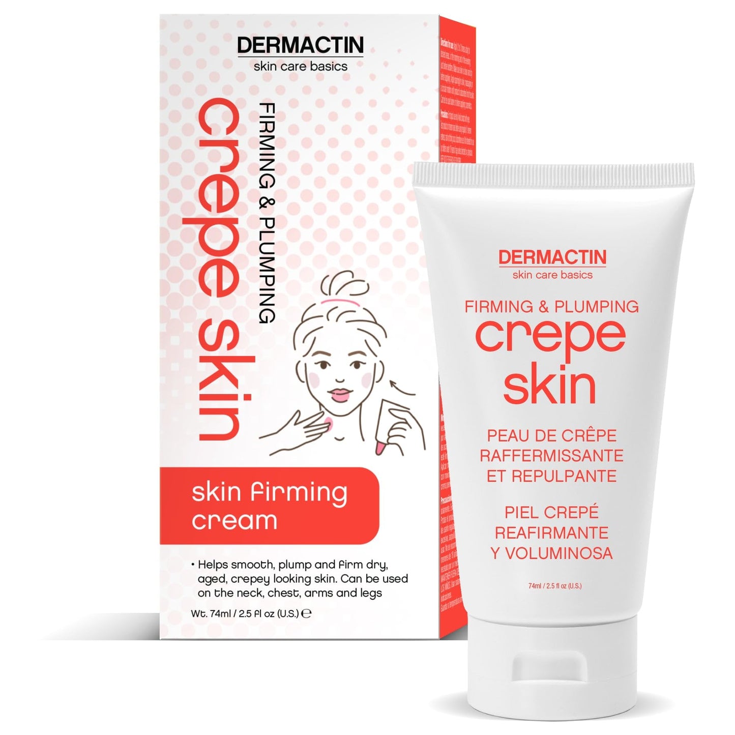 Dermactin Crepe Skin Firming Cream 2.5 oz. Beauty & Personal Care Dermactin