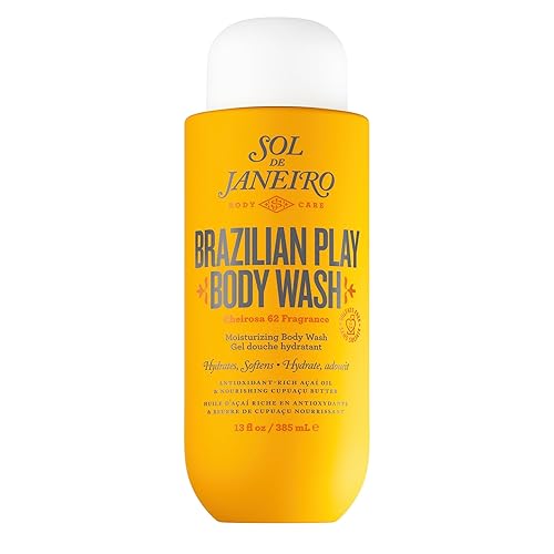 Sol de Janeiro Brazilian Play Moisturizing Shower Cream Gel Body Wash 385mL/13.0 fl oz. Beauty & Personal Care Sol de Janeiro