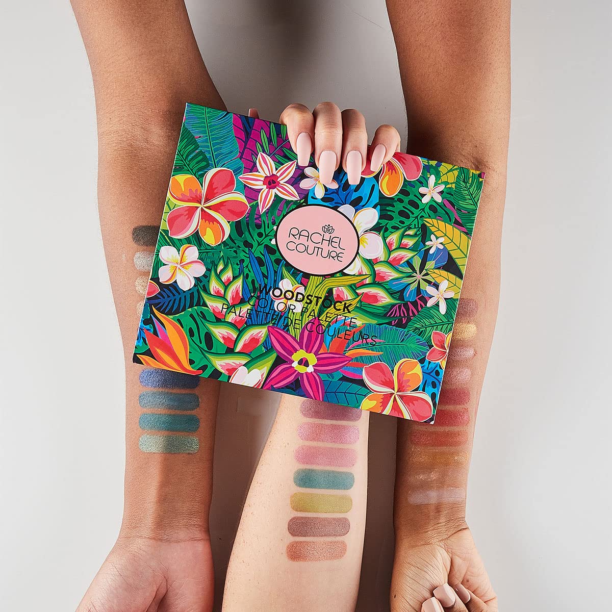 Rachel Couture Makeup Palette with Natural Ingredients & Pure Pigments | Vegan & Cruelty-Free | Infused with Natural Botanical Extracts - 30 Colors Beauty & Personal Care Rachel Couture