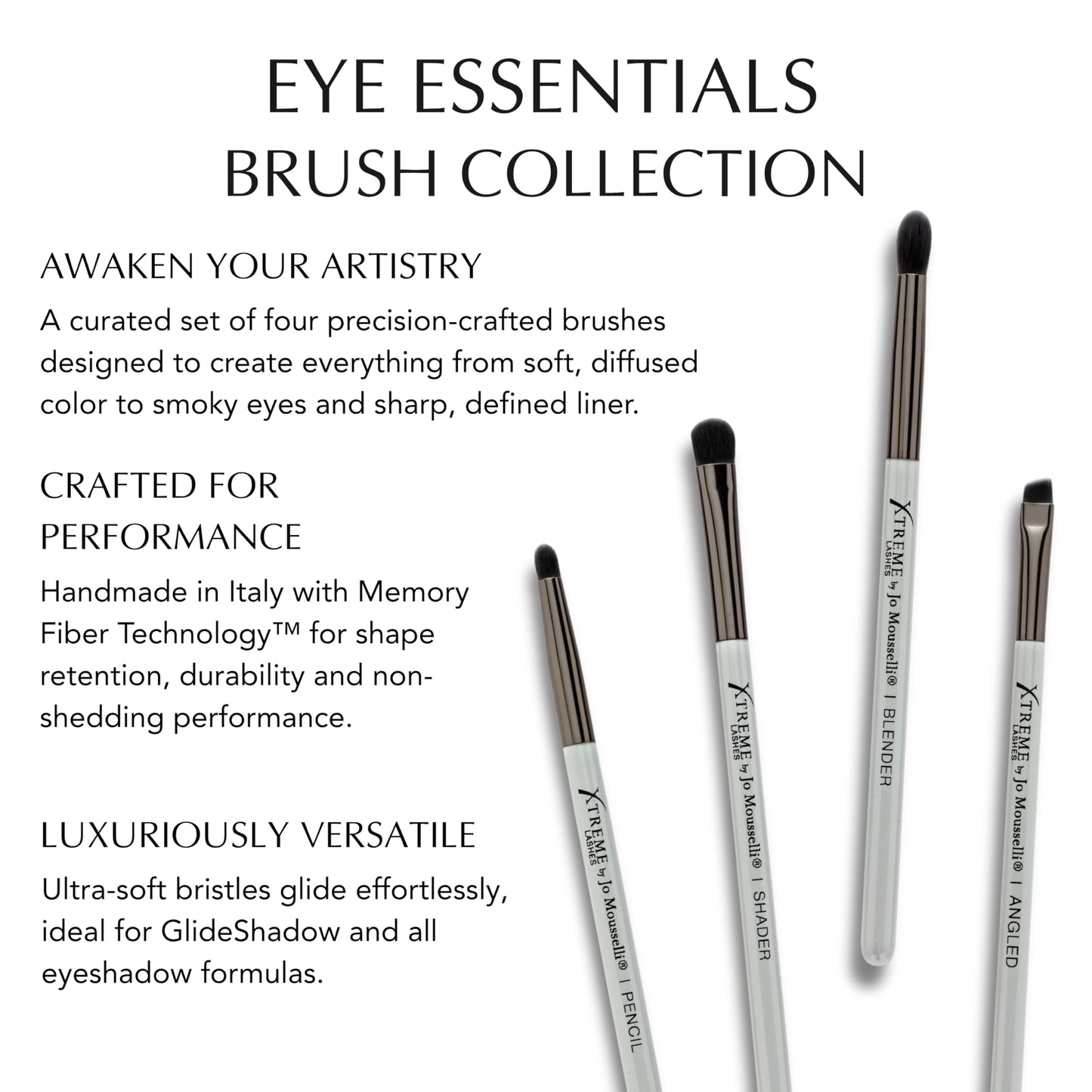 Xtreme Lashes Professional Angled Eye Makeup Brush, Gray, Precision Eyeliner & Brow Brush, Firm Soft Bristles for Defined Lines, Lash Extension Safe Beauty & Personal Care Xtreme Lashes