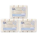 A LA MAISON Fresh Sea Salt Bar Soap - Triple French Milled Natural Moisturizing Hand Soap Bar (12 Bars of Soap, 3.5 oz) Beauty & Personal Care A LA MAISON