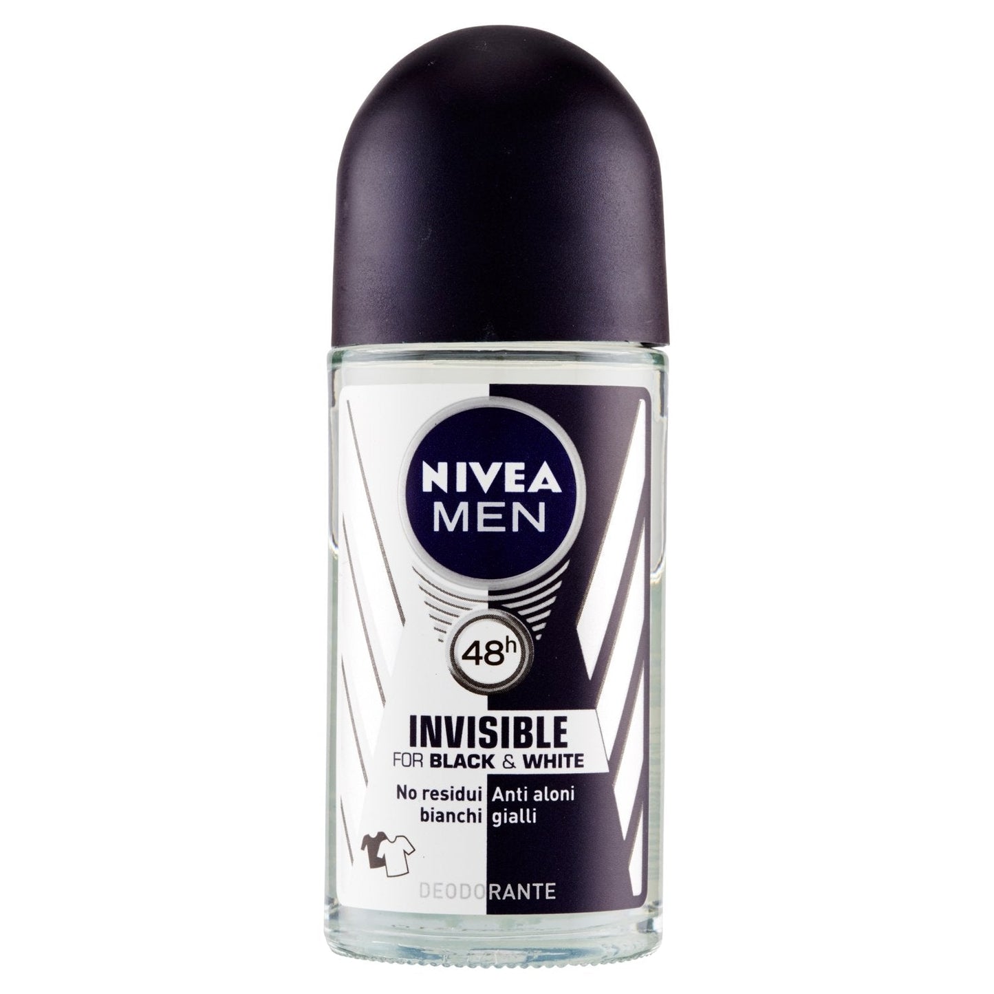 NIVEA 48h Deodorant Roll-on Roll on Invisible for Black&white Anti Perspirant 50ml Beauty & Personal Care NIVEA MEN